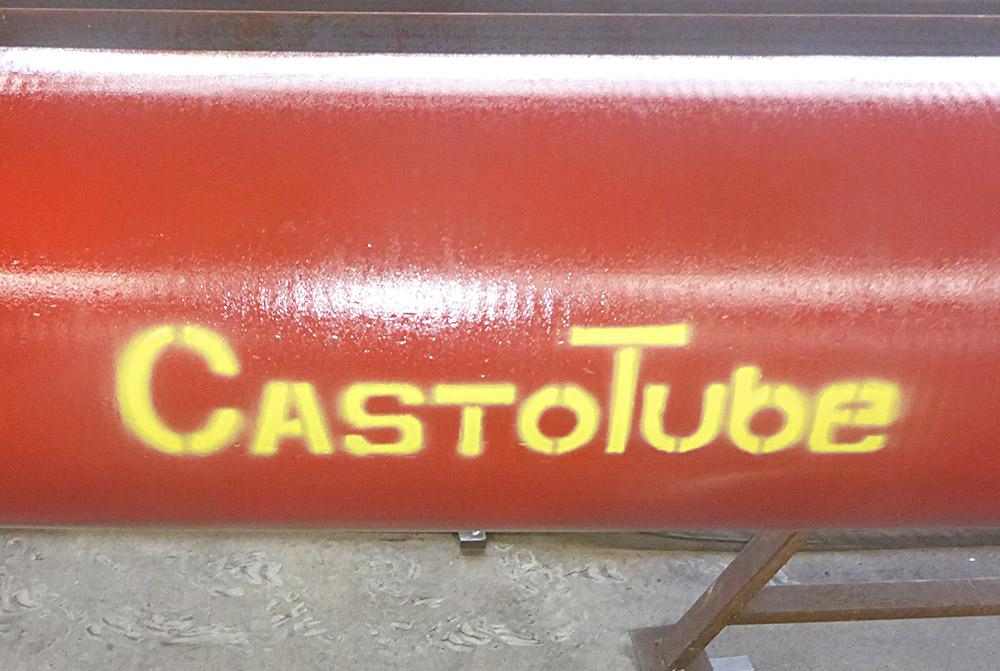 Замена участка аспирации износостойкой трубой CastoTube®